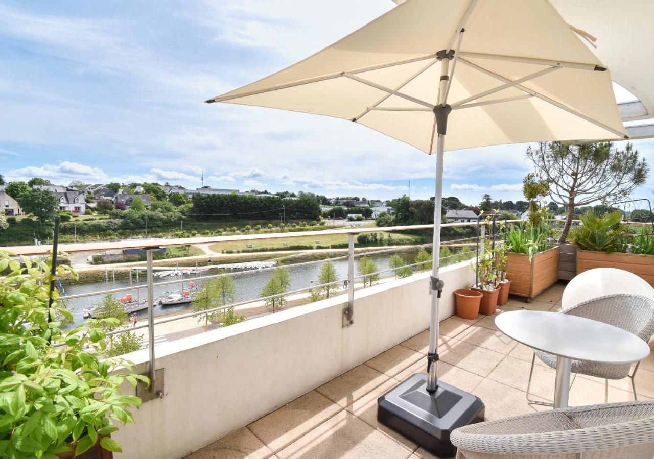 Un Appartement Penthouse D'Exception Sur Le Port De Vannes Bagian luar foto