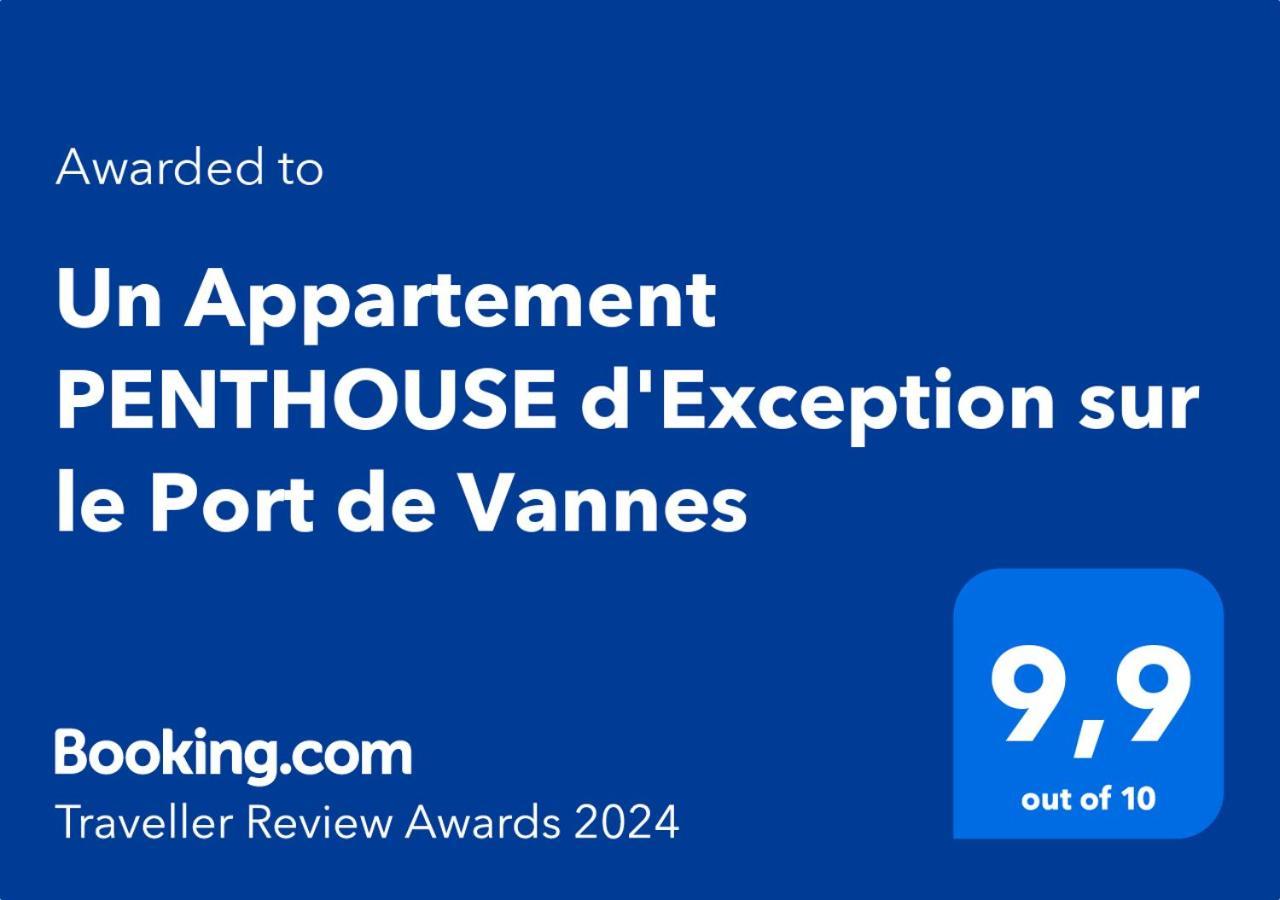 Un Appartement Penthouse D'Exception Sur Le Port De Vannes Bagian luar foto